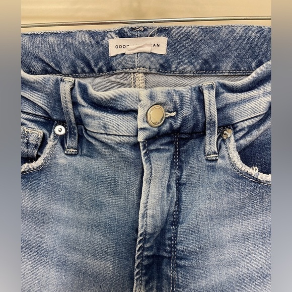 Good American: Women's Distressed Jeans, Size 27 - Picture 3 of 13